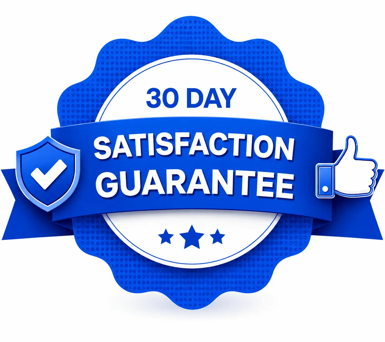 30-day money back guarantee
